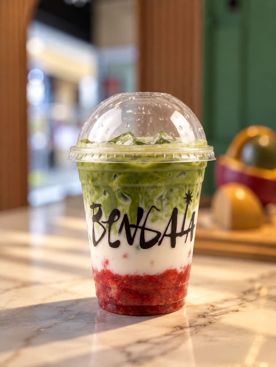 Strawberry Matcha